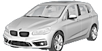 BMW F45 U0812 Fault Code
